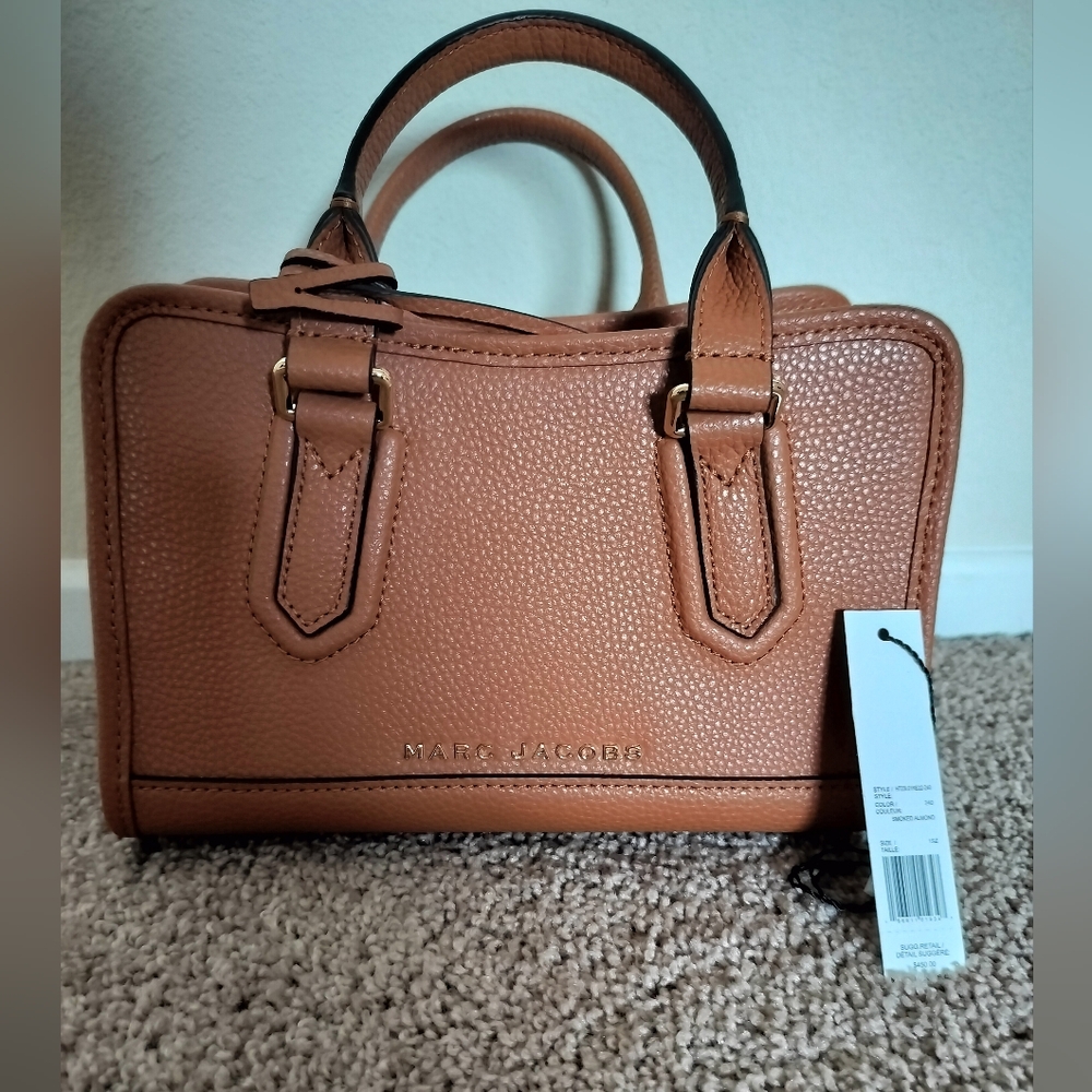 🚫SOLD🚫Marc Jacobs Leather Drifter Convertible Satchel Crossbody Shoulder Bag - Picture 3 of 15